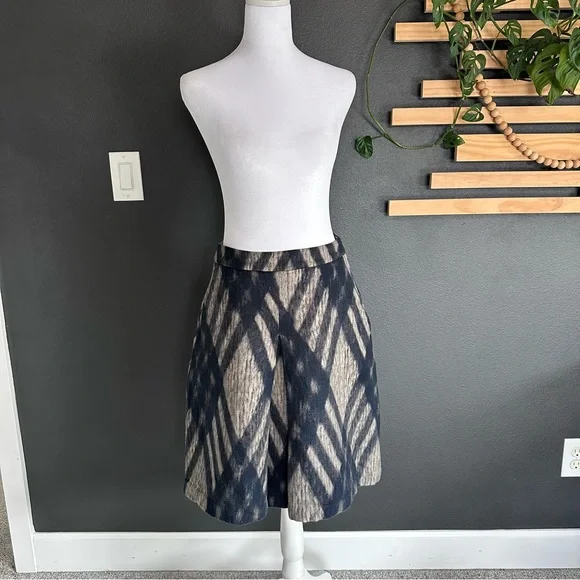 Odeeh Abstract Print A-Line Skirt Size 38 (US Medium) Made in Germany - Picture 2 of 8